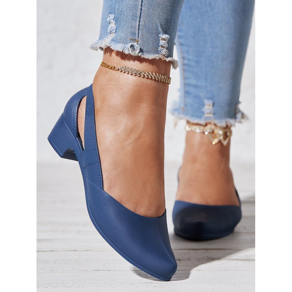 Waterproof Hollow Out Block Heel Beach Shoes Waterproof Hollow Out Block Heel Beach Shoes